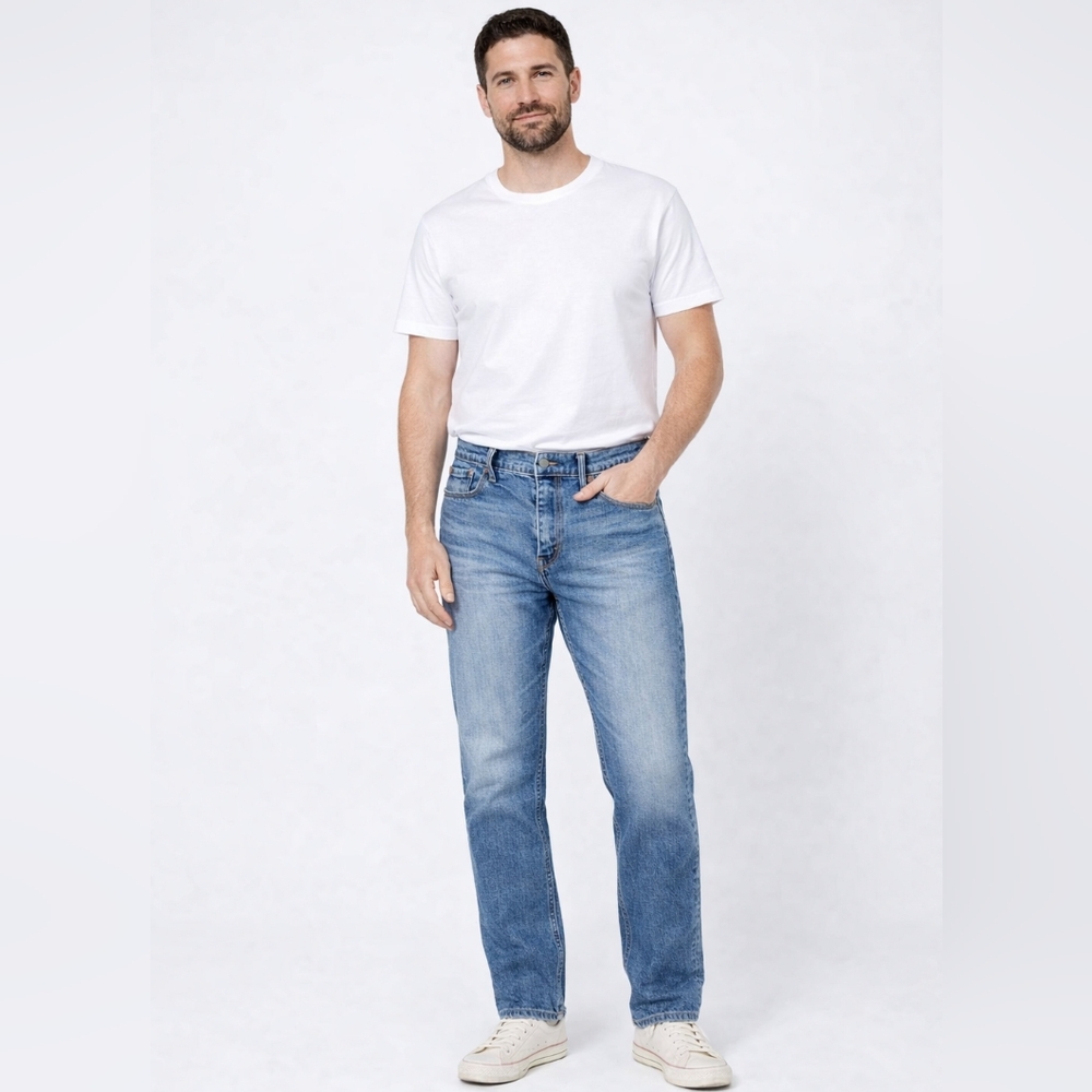 Levi’s 501 Original Fit Jeans Men’s Size 33x32 Blue Zip Fly Straight Leg Classic